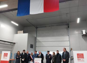 Inauguration du nouveau Centre d'incendie et de secours de Cruseilles